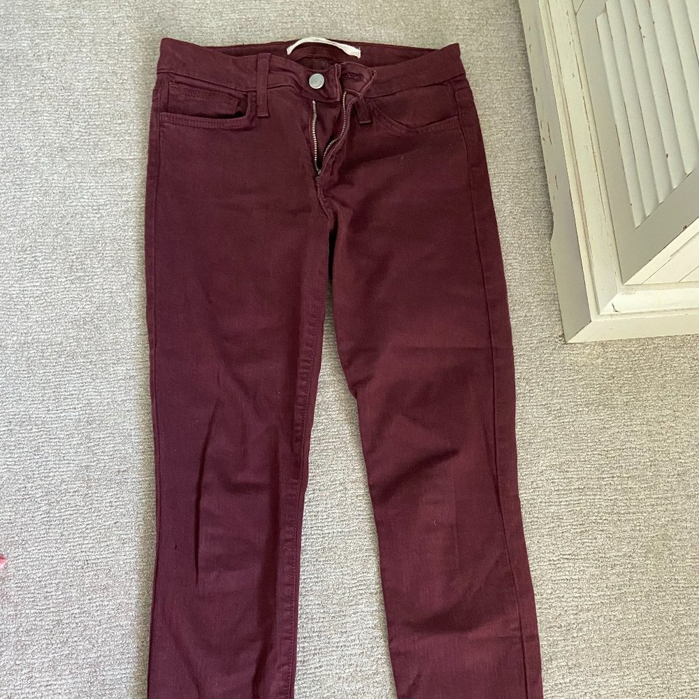 Joes Jeans bordeaux size 26